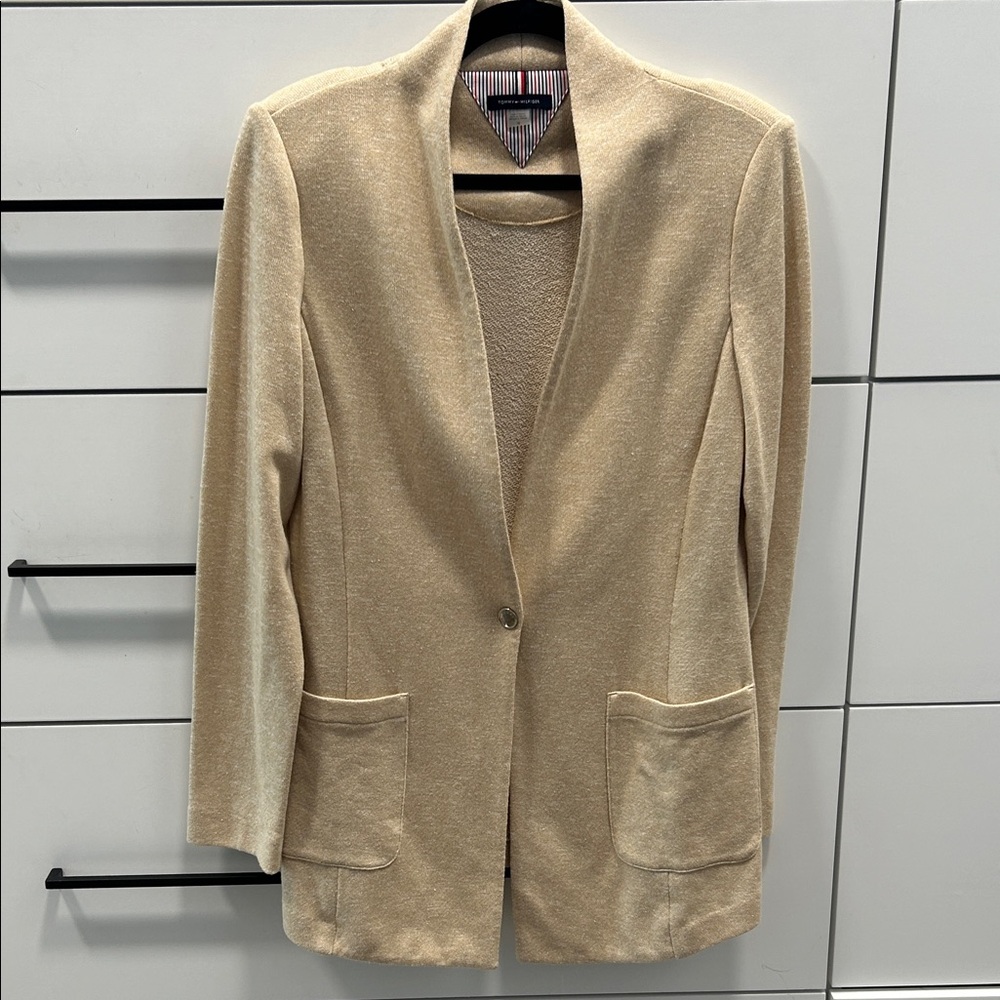 Tommy Hilfiger Beige Women's Blazer
